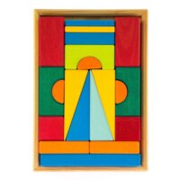 Дерев'яний конструктор Nic Тоскана, 20 деталей (NIC523311) 