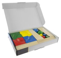 Конструктор деревянный Nic Шариковая дорога Начальный набор (NIC2180)