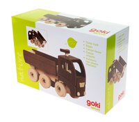 Машинка деревянная goki Самосвал (55914)