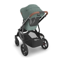 Універсальна коляска 2в1 Uppababy Vista V3 Gwen Green Melange/Carbon Frame/Saddle Leather (0303-VIS-EU- GWN)