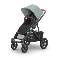 Універсальна коляска 2в1 Uppababy Vista V3 Kenzi Mystic Aqua/Carbon Frame/Saddle Leather (0303-VIS-EU-KNZ)