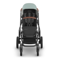 Універсальна коляска 2в1 Uppababy Vista V3 Kenzi Mystic Aqua/Carbon Frame/Saddle Leather (0303-VIS-EU-KNZ)