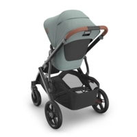 Універсальна коляска 2в1 Uppababy Vista V3 Kenzi Mystic Aqua/Carbon Frame/Saddle Leather (0303-VIS-EU-KNZ)