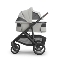 Універсальна коляска 2в1 Uppababy Vista V3 Savannah Pearl Gray Jacquard/Carbon Frame/Chestnut Leather (0303-VIS-EU- SAV)