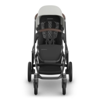 Універсальна коляска 2в1 Uppababy Vista V3 Savannah Pearl Gray Jacquard/Carbon Frame/Chestnut Leather (0303-VIS-EU- SAV)