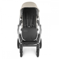 Прогулянкова коляска Uppababy Cruz V2 Declan Oat Melange/Silver frame/Chestnut leather (0420-CRZ-EU- DCL)