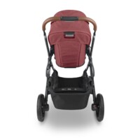 Прогулянкова коляска Uppababy Cruz V2 Lucy Rosewood melange/Carbon frame/Saddle leather (0420-CRZ-EU- LCY)