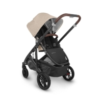 Прогулянкова коляска Uppababy Cruz V2 Liam Oat melange/Carbon frame/Chestnut leather (0420-CRZ-EU-LIM)
