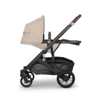 Прогулянкова коляска Uppababy Cruz V2 Liam Oat melange/Carbon frame/Chestnut leather (0420-CRZ-EU-LIM)