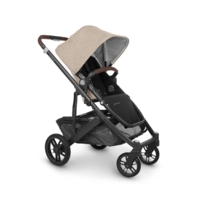 Прогулянкова коляска Uppababy Cruz V2 Liam Oat melange/Carbon frame/Chestnut leather (0420-CRZ-EU-LIM) 