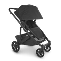 Прогулочная коляска Uppababy Cruz V2 Jake Charcoal/Carbon frame/Black leather (0420-CRZ-EU- JKE)