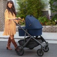 Люлька Uppababy Carrycot Noa Navy Carbon Frame (0920-BAS-EU- NOA)