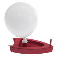 Парусник деревянный Nic, красный (NIC526460)