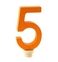 Аксессуар для подсвечника Nic Набор цифр для торта 1-5 (NIC522951)