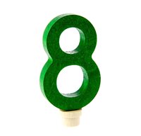 Аксесуар для підсвічника Nic Набір цифр для торта 6-0 (NIC522956)