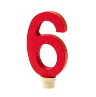 Аксесуар для підсвічника Nic Набір цифр для торта 6-0 (NIC522956)