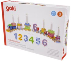 Ігровий набір-підставка для свічок goki Подарунковий експрес (GK106) 