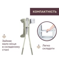 Пеленальный столик с ванночкой Chicco Cuddle & Bubble, зеленый (79348.69.07)