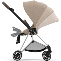 Прогулянкова коляска Cybex Mios 4.0 Cozy Beige, шасі Chrome Brown (12812507)