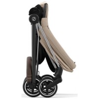 Прогулянкова коляска Cybex Mios 4.0 Cozy Beige, шасі Chrome Brown (12812507)