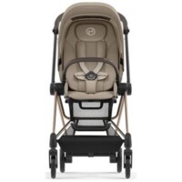 Прогулянкова коляска Cybex Mios 4.0 Cozy Beige, шасі Rosegold (12812525)