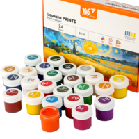 Фарби гуашеві Yes Orange Line 24 кольори 20 мл (230434)