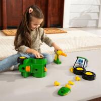 Конструктор Tomy John Deere Kids Собери трактор с шуруповертом (46655)