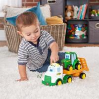 Игрушечная техника Tomy John Deere Kids тягач и трактор со светом и звуком (47207)