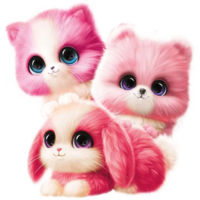 Іграшка Moose Scruff A Luvs Кудлате перетворення пудровий (30326)