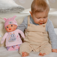 Лялька Baby Born For babies Солодке малятко, 30 см, в рожевому (838730)