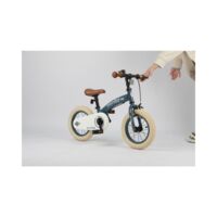 Дитячий велосипед-біговел QPlay Miniby 3 в1 12", Grey-Blue (CB02MiniBy12Grey-Blue)