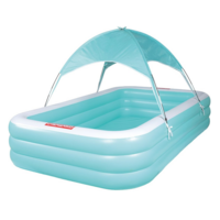 Надувной бассейн Otamanko Айсберг, прямоугольный с тентом, 300x180x60 см (532.02.73) 
