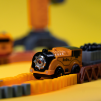 Игровой набор OTAMANKO Автотрек Удивительные приключения Строительная площадка 281 деталь (5320263)