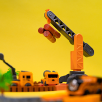 Игровой набор OTAMANKO Автотрек Удивительные приключения Строительная площадка 281 деталь (5320263)