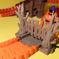 Игровой набор OTAMANKO Автотрек Удивительные приключения Хэллоуин 270 деталей (5320267)