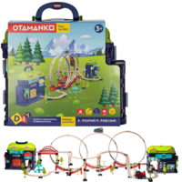 Ігровий набір OTAMANKO Хоробрий паровозик трюкова залізниця 137 деталей (5320230) 