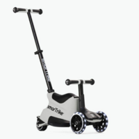 Дитячий самокат 4 в 1 Smart Trike Xtend Scooter + Ride-on Cool Grey (4895211405173) 