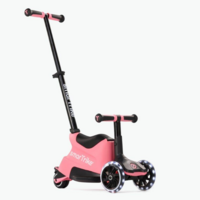 Дитячий самокат 4 в 1 Smart Trike Xtend Scooter + Ride-on Salmon Pink (4895211405166) 