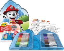 Переносний набір для малювання Crayola Paw Patrol з фломастерами та розмальовками (04-0783) 