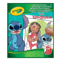 Раскраска Crayola Lilo & Stitch, 32 страницы и 4 страницы наклеек (04-0900G)