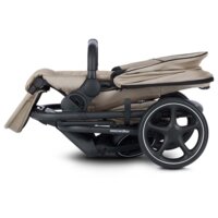 Универсальная коляска 2 в 1 Easy Walker Harvey5 Premium MIDDLE LUX Pearl Taupe + эрго-рюкзак для младенцев Nimbel Carrier (EHA50013 ERGO)