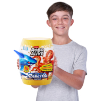 Интерактивный игровой набор Robo Alive Глубоководный сюрприз Большая белая акула (71155A)