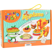 Набор для творчества Мистер тесто Airplane Strateg на украинском языке (41019) 