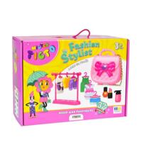 Набор для лепки Strateg Модный стилист на укр. языке (41032) 