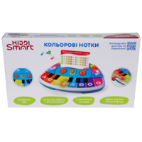 Піаніно Kiddi Smart Кольорові нотки, світло (4514T-KS)