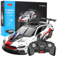 Машинка-конструктор Rastar BMW M8 GTE 1:18, білий (6930751319486) 