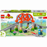 Конструктор LEGO DUPLO Додатковий набір. Залізничний міст і колії (10426) 