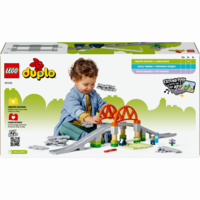 Конструктор LEGO DUPLO Додатковий набір. Залізничний міст і колії (10426)