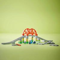 Конструктор LEGO DUPLO Додатковий набір. Залізничний міст і колії (10426)