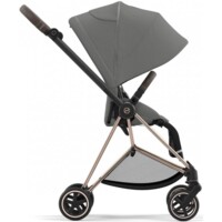 Прогулянкова коляска Cybex Mios 4.0 Mirage Grey, шасі Rosegold (08732525)